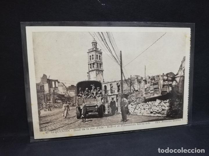Postales: TARJETA POSTAL DE SEQUENTIN. FRANCIA. HAUT DE LA RUE D&acute;ISLE.