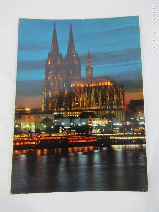 Postales: K&ouml;ln am Rhein, Dom - Escrita - Foto 1
