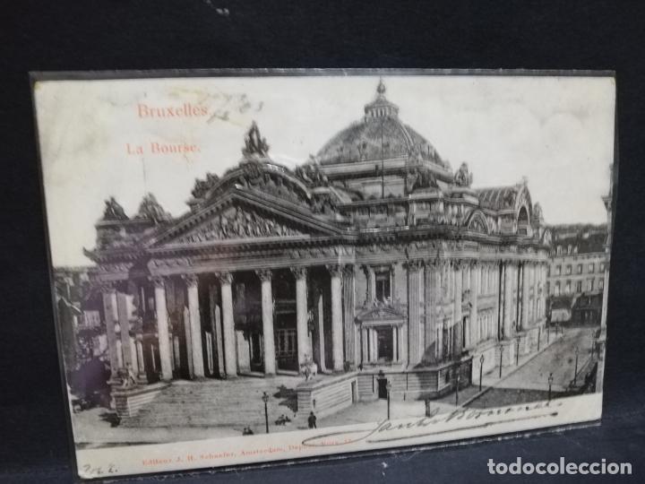 Postales: TARJETA POSTAL DE BRUXELLES. LA BOURSE. - Foto 1