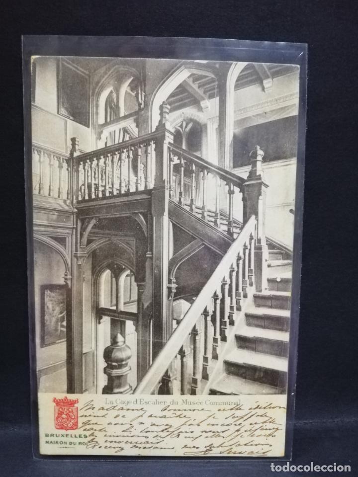 Postcards: TARJETA POSTAL DE BRUXELLES. MAISON DU ROI.