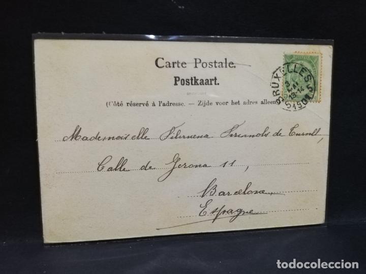 Postales: TARJETA POSTAL DE BRUXELLES. LA BOURSE. - Foto 2