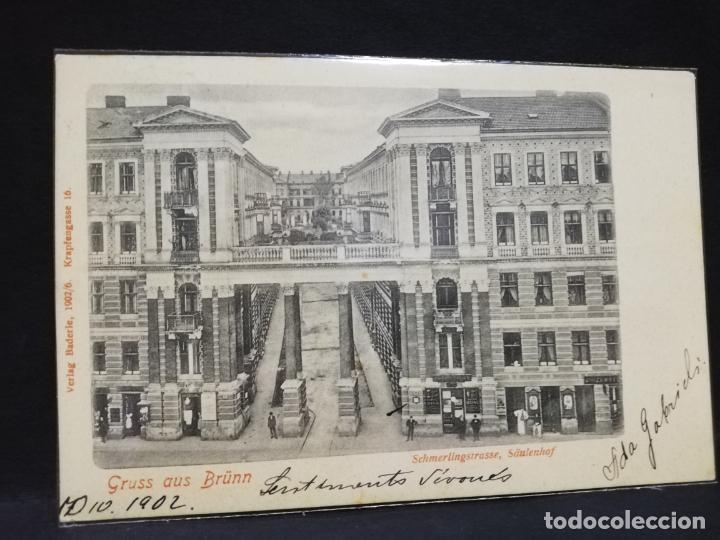 Postais: TARJETA POSTAL DE GRUSS AUS BR&Uuml;NN. ALEMANIA.
