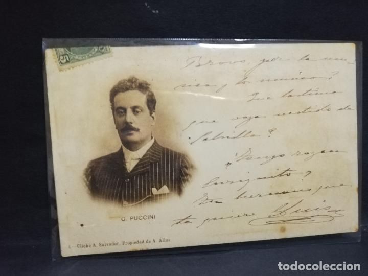 Postales: TARJETA POSTAL DE G. PUCCINI. - Foto 1