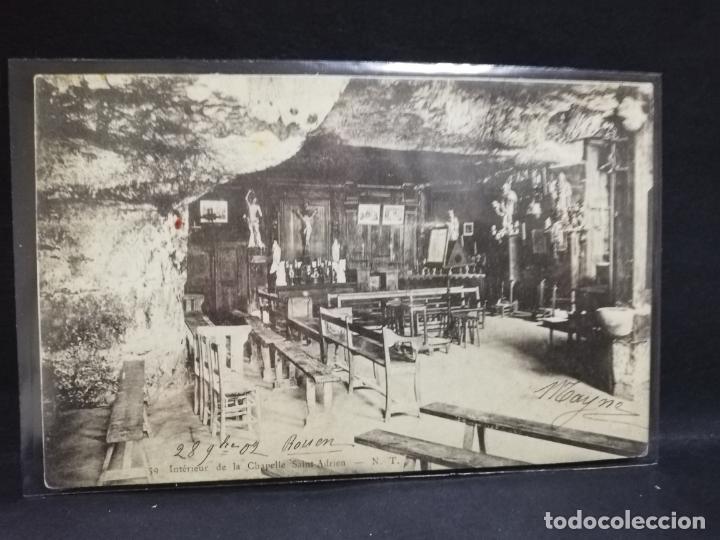 Cartes Postales: TARJETA POSTAL DE INTERIEUR DE LA CHAPELLE SAINT ANDRIEN. FRANCIA.
