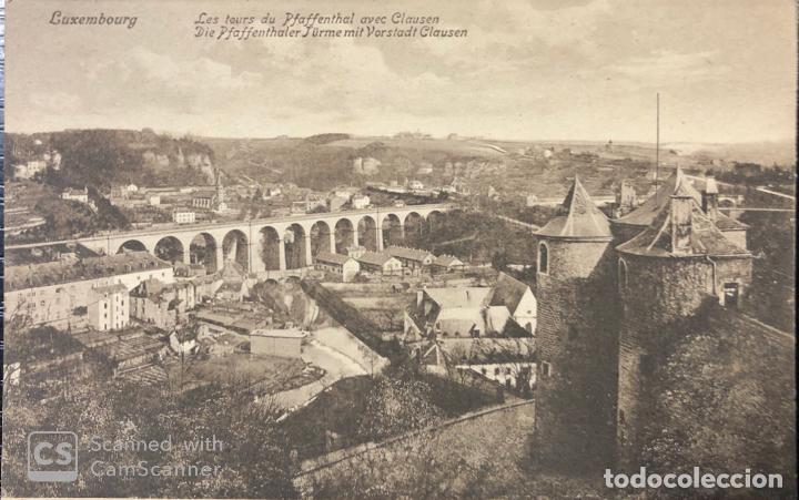 Postcards: TARJETA POSTAL DE LUXEMBOURG. LES TOURS DU PFAFFENTHAL AVEC CLAUSEN.