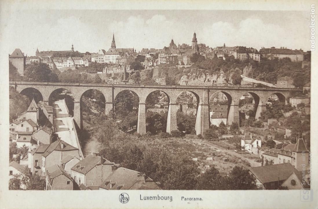 Postcards: TARJETA POSTAL DE LUXEMBOURG. PANORAMA.