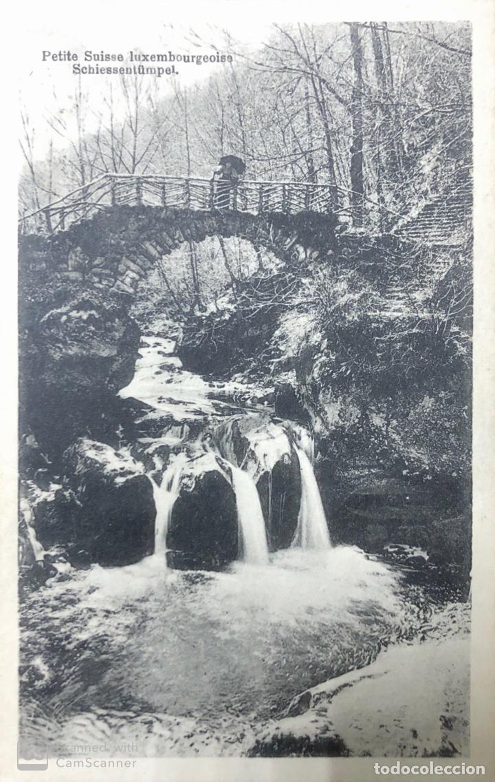 Postcards: TARJETA POSTAL DE LUXEMBOURG. PETITE SUISSE LUXEMBOURGEOISE SCHIESSENT&uuml;MPEL.