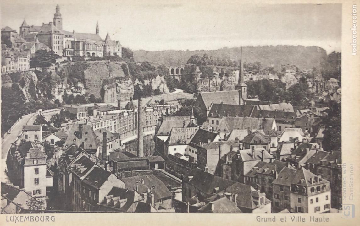 Postcards: TARJETA POSTAL DE LUXEMBOURG. GRUND ET VILLE HAUTE.