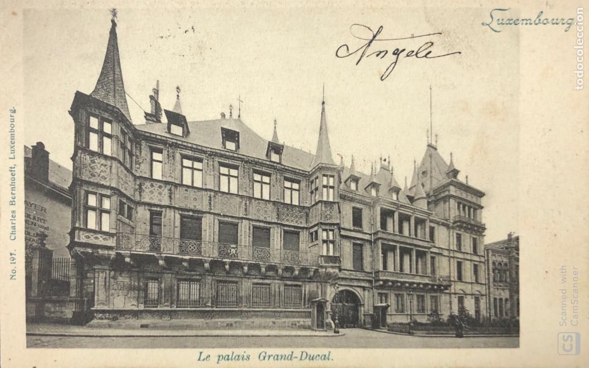 Postcards: TARJETA POSTAL DE LUXEMBOURG. LE PALAIS GRAND-DUCAL.