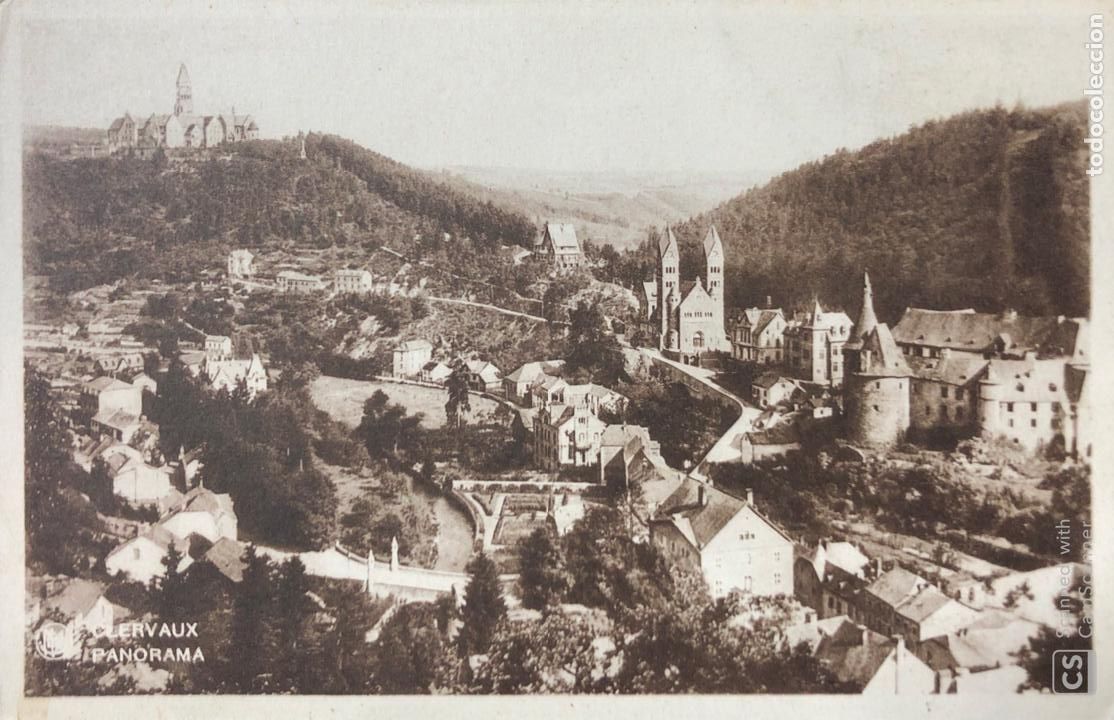 Cartoline: TARJETA POSTAL DE LUXEMBOURG. REMICH. CLERVAUX. PANORAMA..