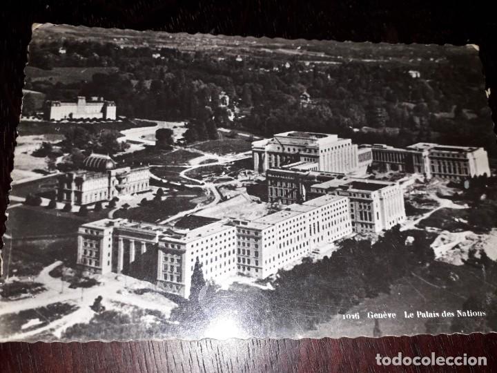 Cartes Postales: N&ordm; 34556 POSTAL SUIZA GENEVE LE PALAIS DES NATIONS