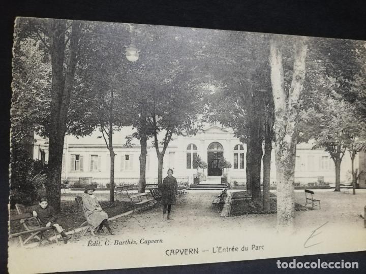 Cartes Postales: TARJETA POSTAL. FRANCIA. CAPVERN. L&acute;ENTREE DU PARC.