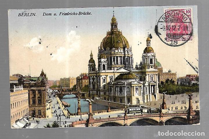 Postcards: TARJETA POSTAL. ALEMANIA. BERLIN. DOM U FRIEDRICHS-BRUCKE. 56