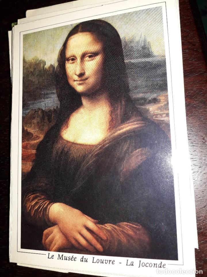 Postais: N&ordm; 34970 POSTAL FRANCIA PARIS MUSEE DU LOUVRE LEONARD DE VINCI LA JOCONDE