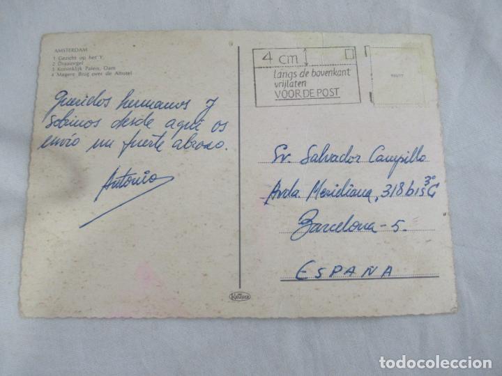 Postales: Amsterdam - Escrita - Foto 2