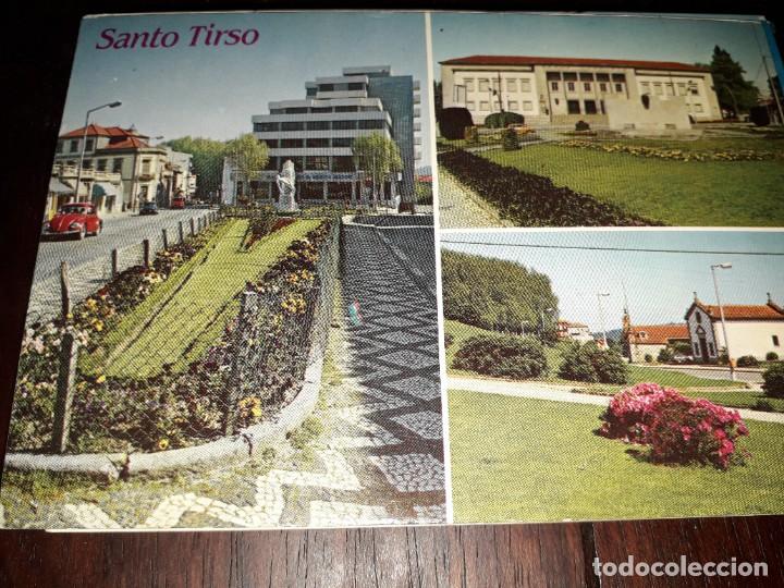 Postais: N&ordm; 35261 POSTAL PORTUGAL SANTO TIRSO COSTA VERDE