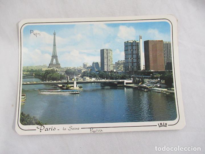 Postales: Par&iacute;s - Escrita - Foto 1