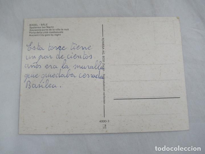 Postales: Basel / Bale - Escrita - Foto 2