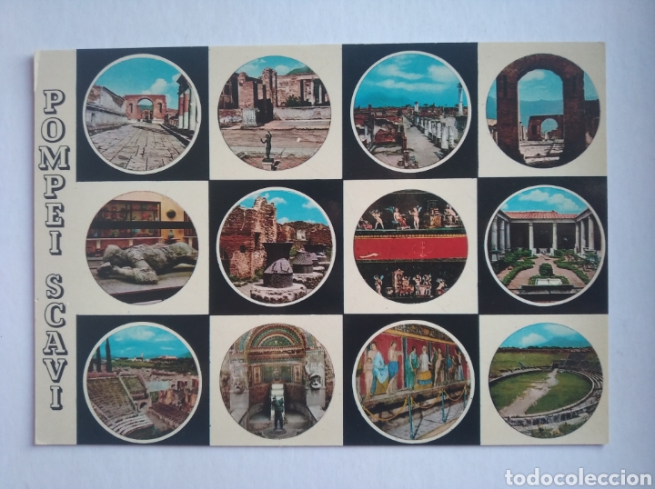 Postales: Postal Italia Pompei scavi