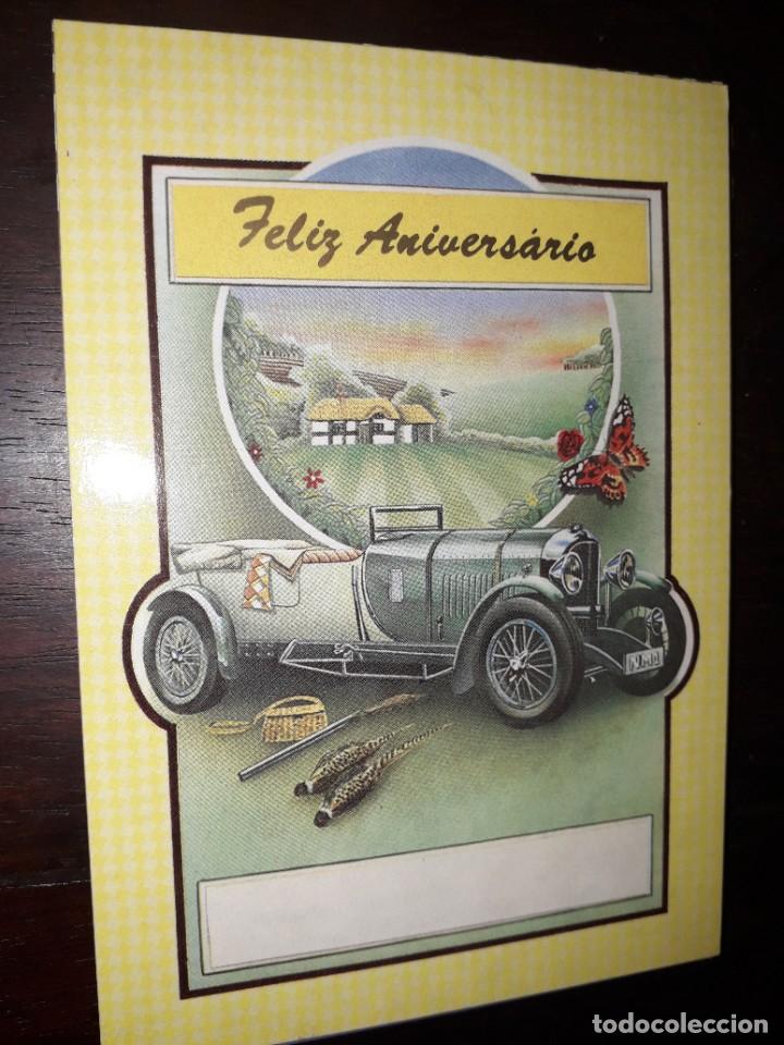 Postales: N&ordm; 36286 POSTAL PORTUGAL FELIZ ANIVERSARIO COCHE