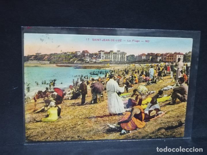 Postcards: TARJETA POSTAL DE FRANCIA. SAINT JEAN DE LUZ. LA PLAGE.