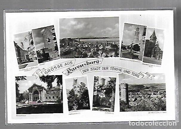 Postkarten: TARJETA POSTAL. ALEMANIA. GRUSSE AUS RAVENSBURG DER STADT DER TURME UND TORE.