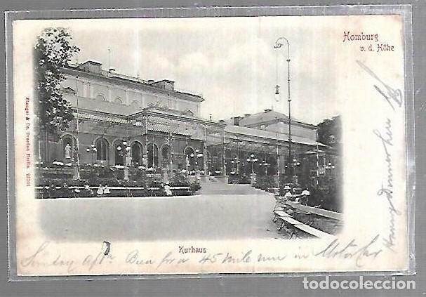 Postkarten: TARJETA POSTAL. ALEMANIA. HOMBURG U.D. H&Ouml;HE. KARHAUS. STENGEL & CO. 23101