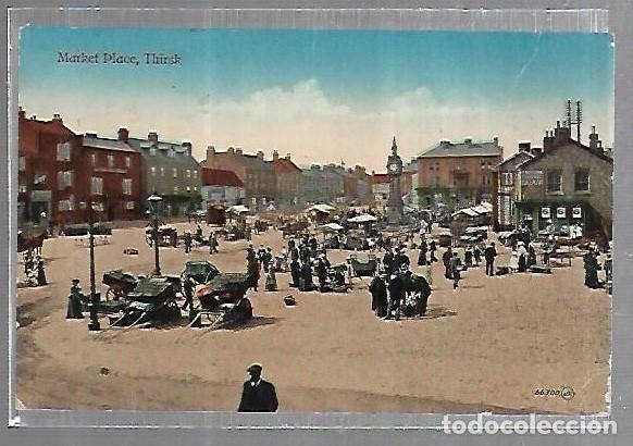 Postkarten: TARJETA POSTAL. INGLATERRA. THIRSK. MARKET PLACE. VALENTINE'S SERIES