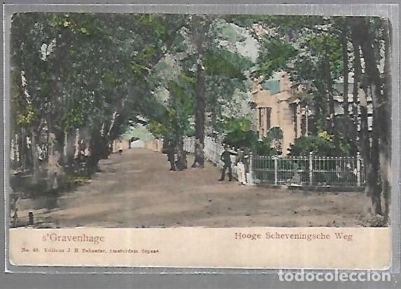 Postkarten: TARJETA POSTAL. HOLANDA. S'GRAVENHAGE. LA HAYA. HOOGE SCHEVENINGSCHE WEG. 65. J.H.SCHAEFER