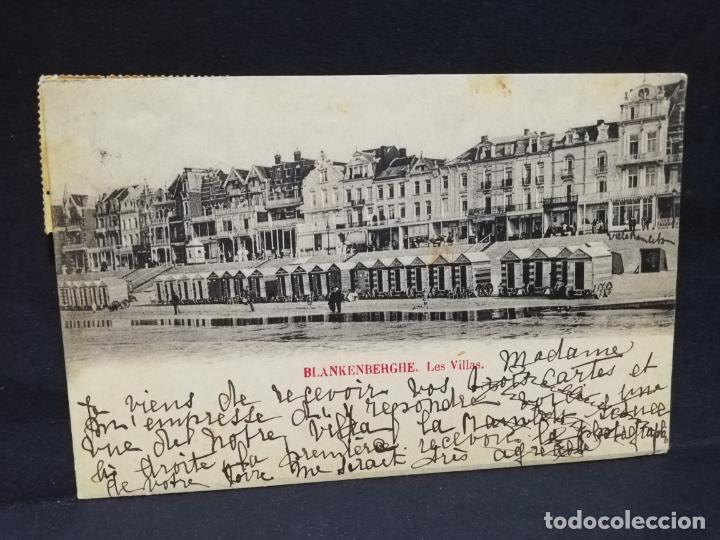 Postkarten: TARJETA POSTAL. BELGICA. BLANKENBERGHE. LES VILLAS.