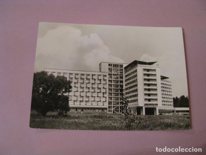 Postales: POSTAL DE RDA, DDR, ALEMANIA ESTE. KLINK (KR. WAREN/M&Uuml;RITZ) FDGB-FERIENOBJEKT. HERBERT WARNKE.