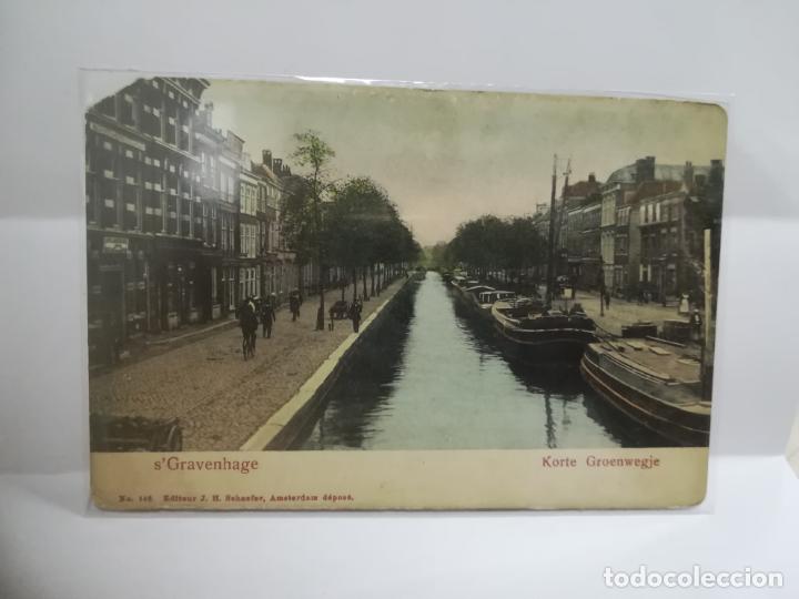 Postkarten: TARJETA POSTAL. HOLANDA. S'GRAVENHAGE. KORTE GROENWEGJE. 148. EDITOR J.H.SCHAEFER