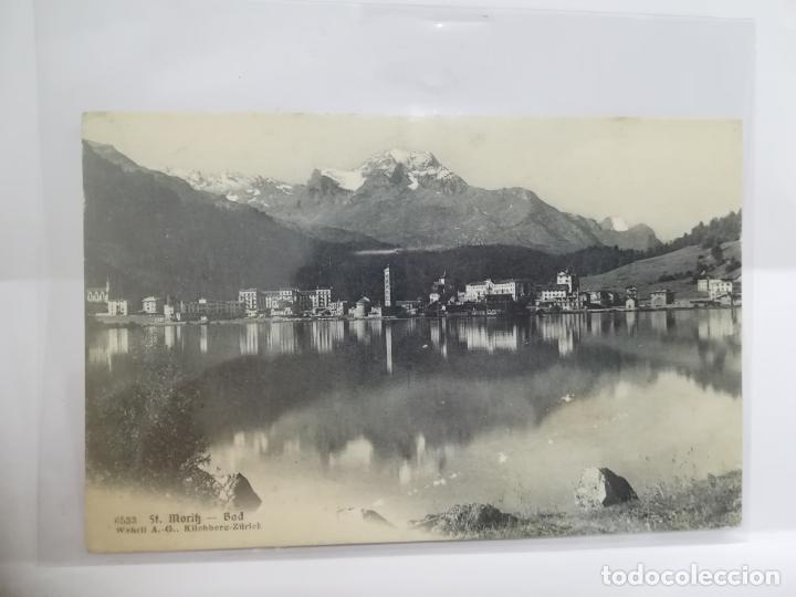 Postkarten: TARJETA POSTAL. SUIZA. ST.MORITH. BAD. WEHRLI A.G. 6533