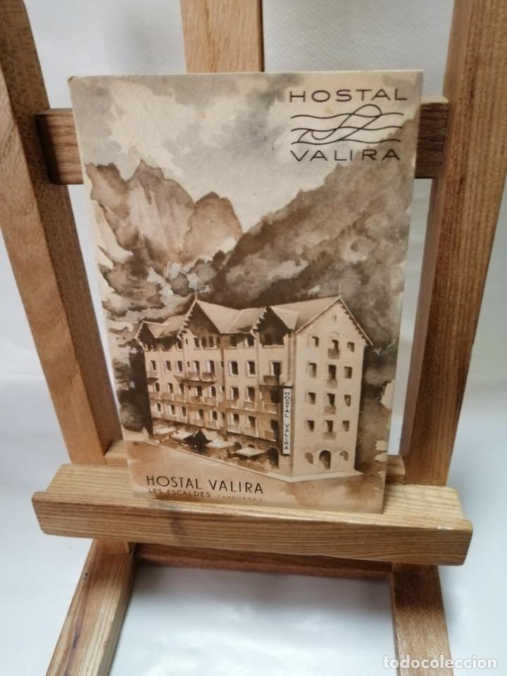 Postales: POSTAL HOSTAL VALIRA LES ESCALDES ANDORRA SIN CIRCULAR