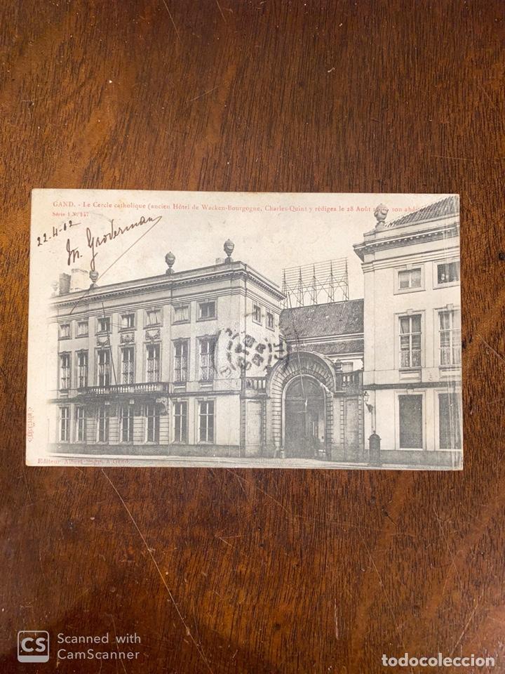 Cartes Postales: TARJETA POSTAL. BELGICA. FLANDES ORIENTAL.GANTE.GAND. LE CERCLE CATHOLIQUE. SERIE 1 N&ordm; 147