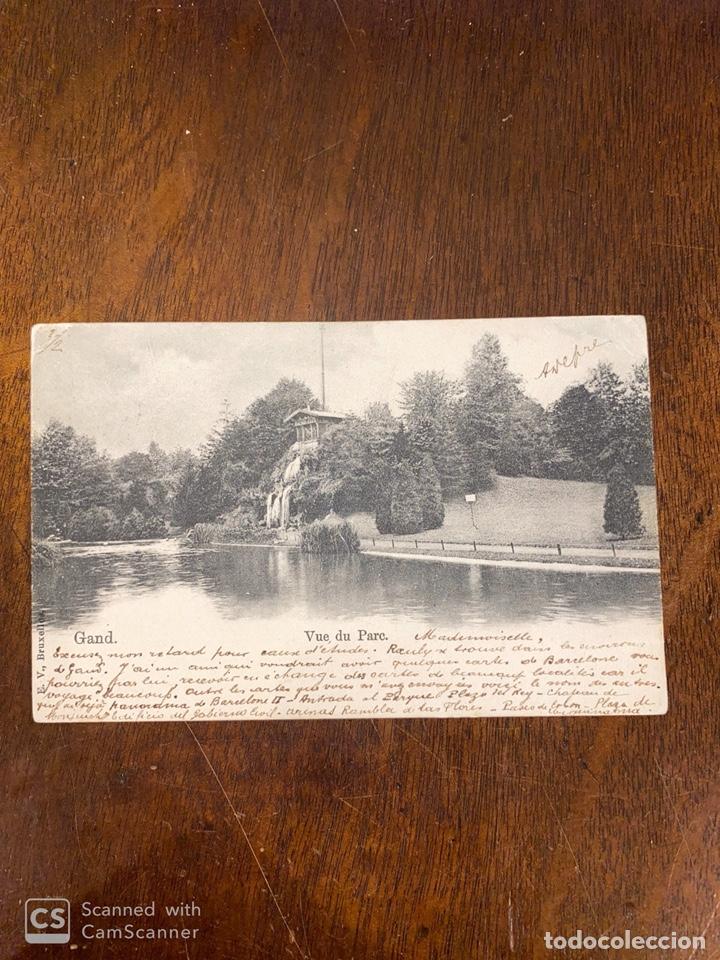 Cartes Postales: TARJETA POSTAL. BELGICA. FLANDES ORIENTAL.GANTE.GAND. VUE DU PARC.
