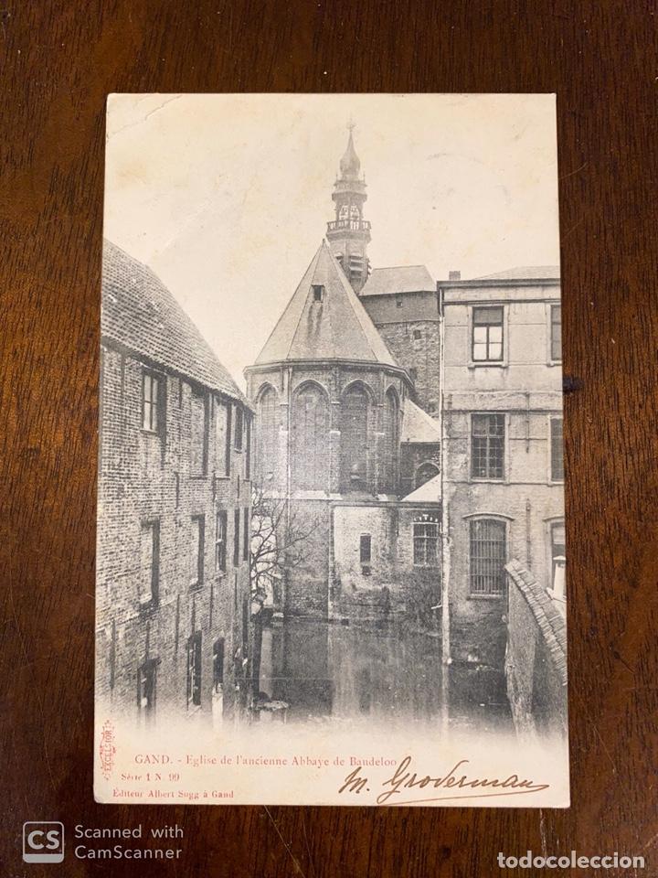 Cartes Postales: TARJETA POSTAL. BELGICA. FLANDES ORIENTAL.GANTE.GAND.EGLISE DE L'ANCIENNE ABBAYE DE BAUDELOO