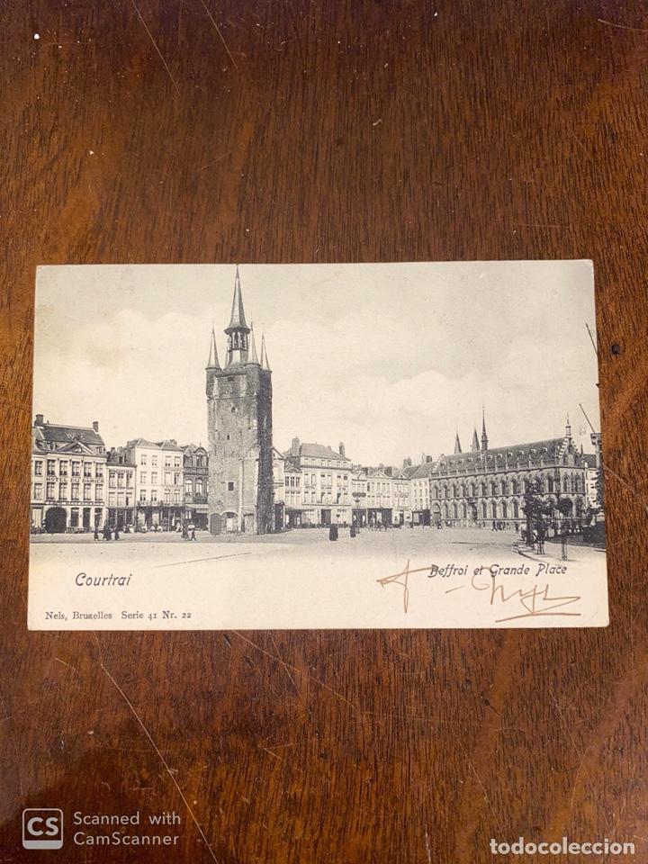 Cartes Postales: TARJETA POSTAL. BELGICA. FLANDES OCCIDENTAL.CORTRIQUE. COURTRAI. SERIE 41. N&ordm; 22