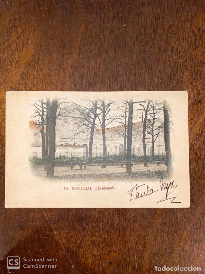 Cartes Postales: TARJETA POSTAL. BELGICA. FLANDES OCCIDENTAL.CORTRIQUE. COURTRAI. L'ESPLANADE