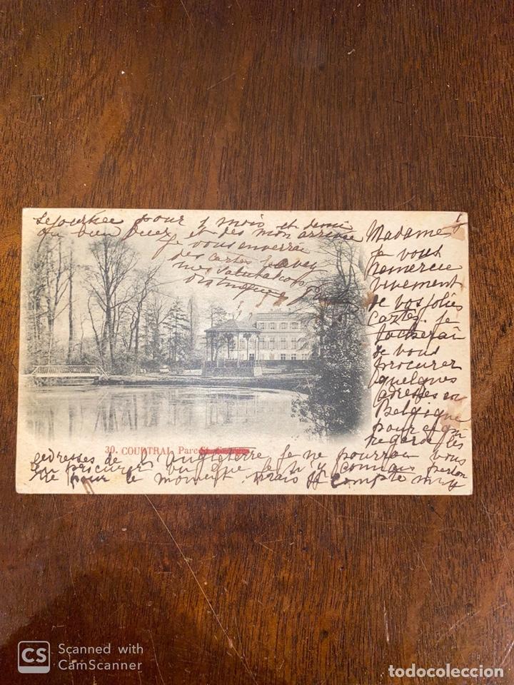 Cartes Postales: TARJETA POSTAL. BELGICA. FLANDES OCCIDENTAL.CORTRIQUE. COURTRAI. PARC