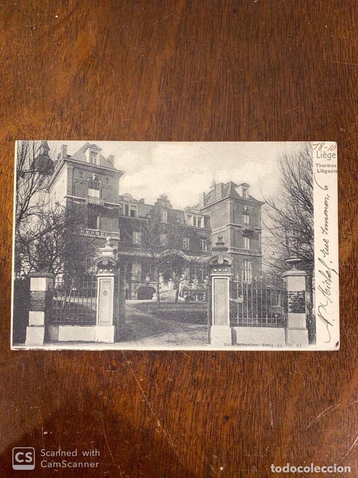 Postkarten: TARJETA POSTAL. BELGICA. LEIJA. LIEGE. THERMES LIEGEOIS. SERIE 34. N&ordm; 61