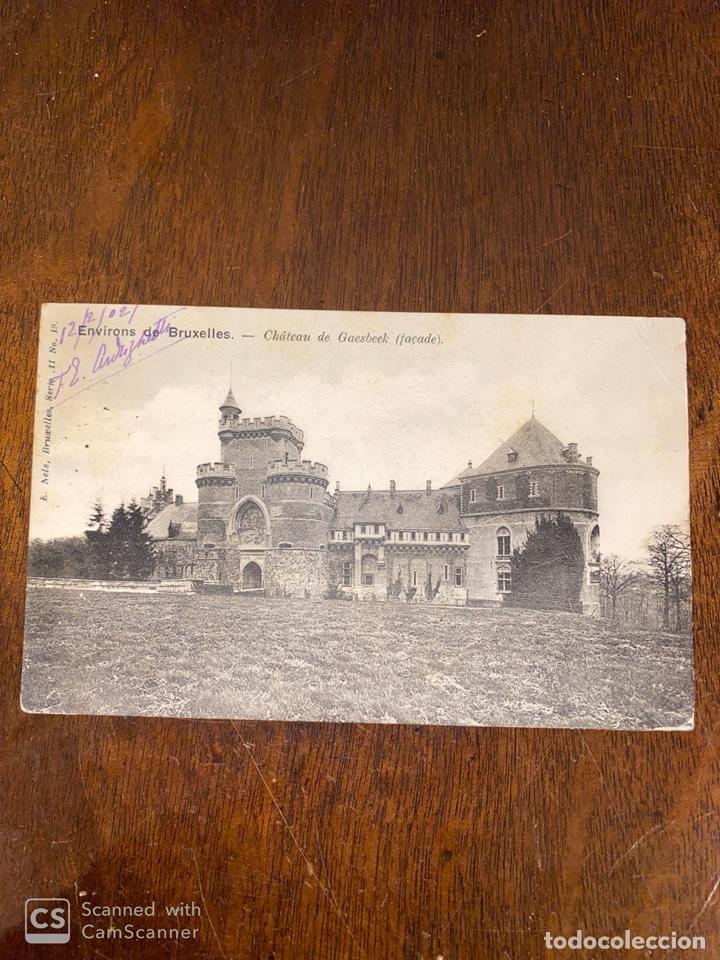 Cartes Postales: TARJETA POSTAL. BELGICA.BRUSELAS.BRUXELLES.ENVIRONS DE BRUXELLES.CHATEAU DE GAERBEEK