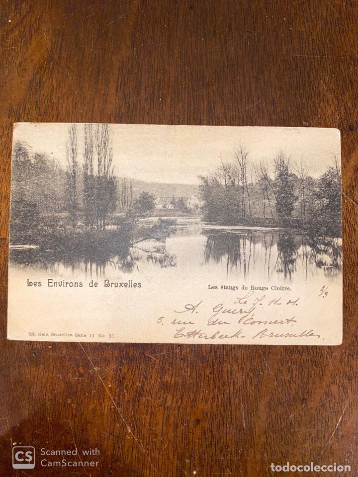 Cartes Postales: TARJETA POSTAL. BELGICA.BRUSELAS.BRUXELLES.ENVIRONS DE BRUXELLES.LES ETANGS DE ROUGE CLOITRE