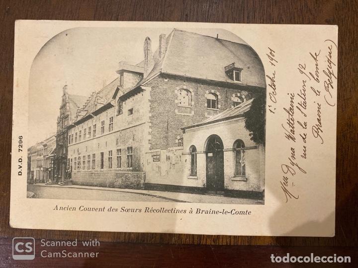 Cartes Postales: TARJETA POSTAL. BELGICA. HENAO. BRAINE-LE-COMTE. ANCIEN CUVENT DES SOEURS RECOLLECTINES. 1901