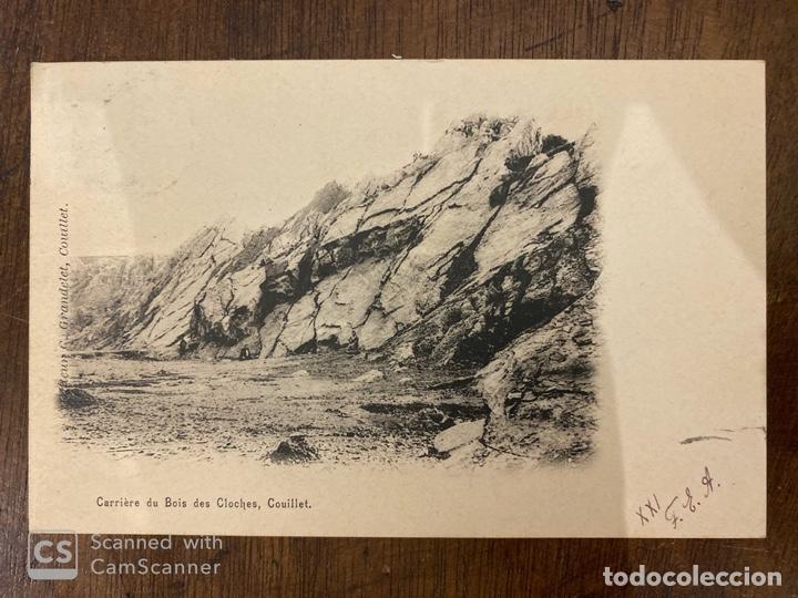 Postkarten: TARJETA POSTAL. BELGICA. HENAO. COUILLET. CARRIERE DU BOIS DES CLOCHES. 1902
