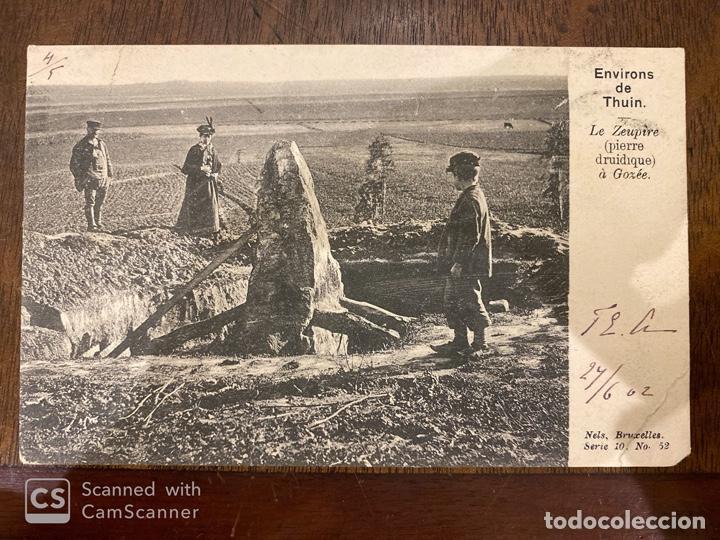 Cartes Postales: TARJETA POSTAL. BELGICA. HENAO. THUIN. LE ZEUPIRE. SERIE 10 N&ordm; 52. 1902