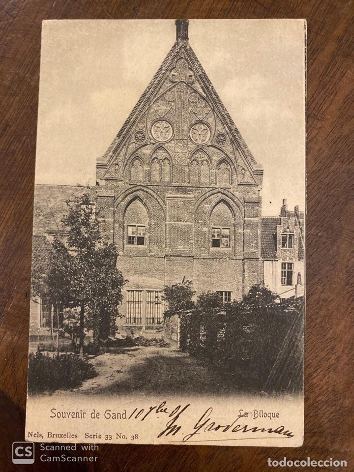 Cartes Postales: TARJETA POSTAL. BELGICA. FLANDES ORIENTAL. GANTE. GAND. LA BILOQUE. SERIE 33 N&ordm; 38.