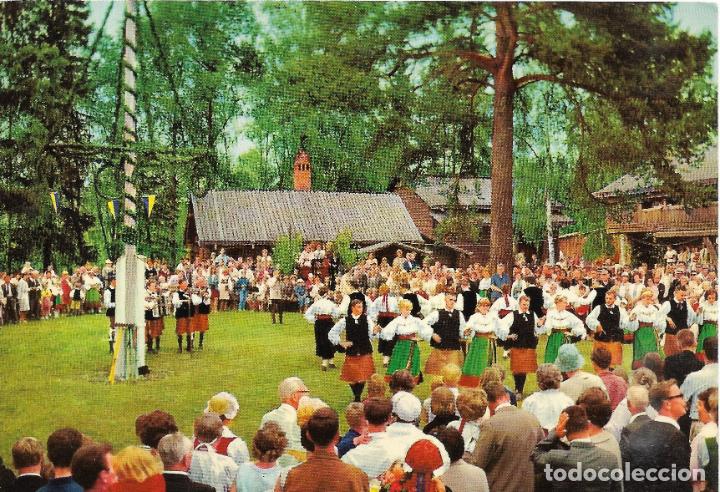 Cartoline: :::: PV222 - POSTAL - DALARNA - MIDSOMMARAFTON