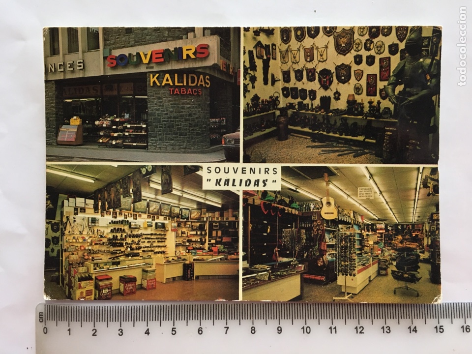 Postcards: POSTAL. ANDORRA L&Aacute; VELLA. SOUVENIRS KALIDAS. STE. DES CARTES POSTALES APA.