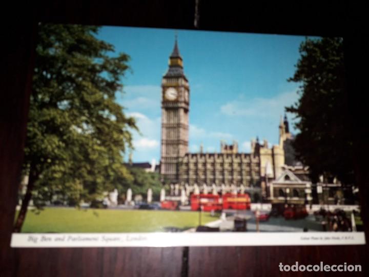 Postais: N&ordm; 36793 POSTAL BIG BEN AND PARLIAMENT SQUARE LONDON INGLATERRA